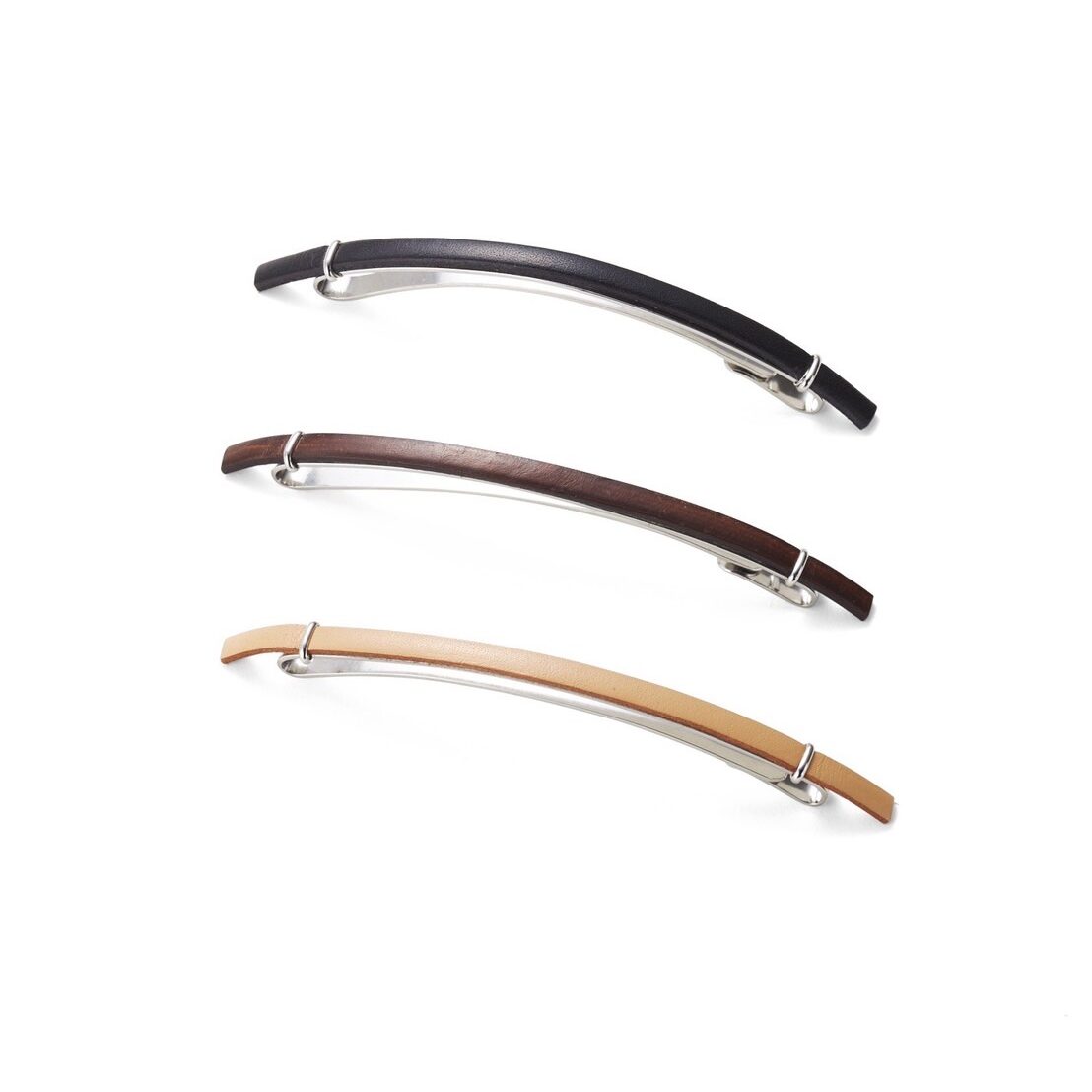 Leather Line Hair Pin       