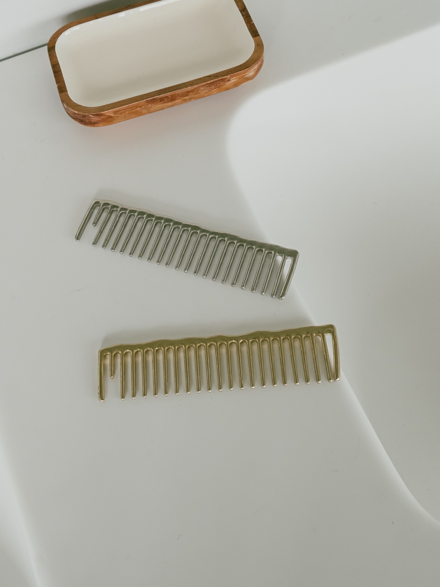 ・Brass hair comb ¥11,000（tax in）